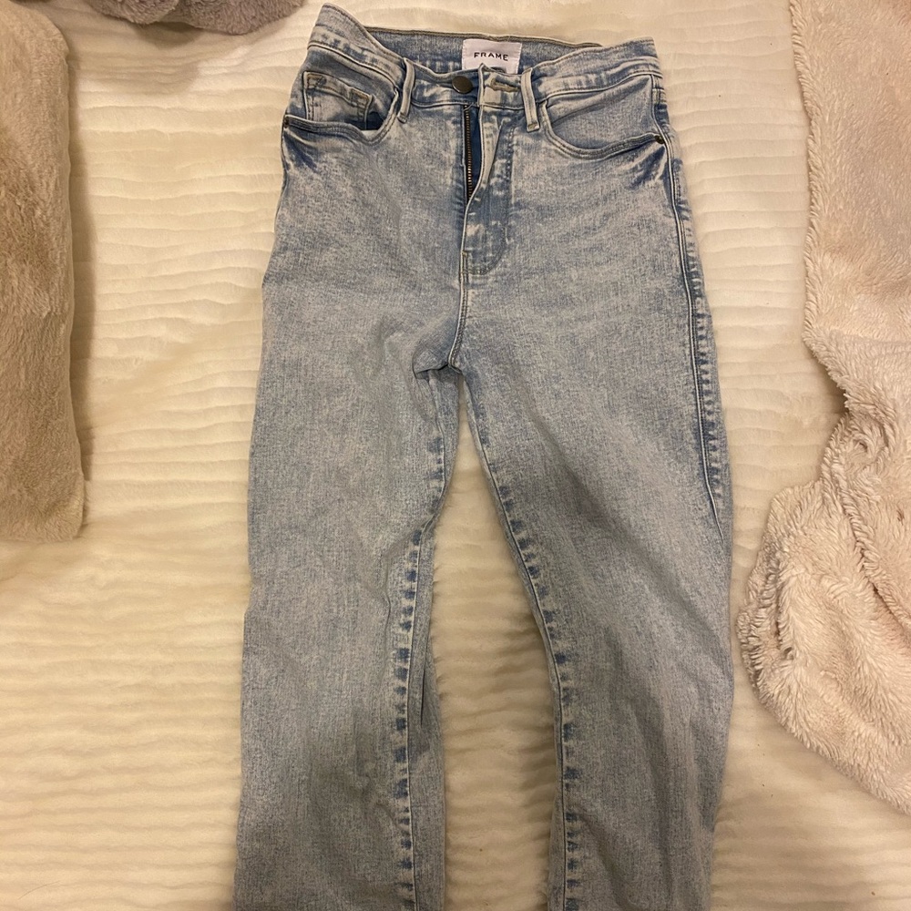 Frame Denim Le Sylvie Slender Straight Jeans 💕